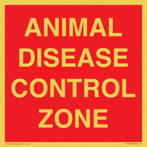 ANIMAL DISEASE CONTROL ZONE